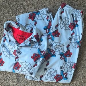 Marvel Spider-Man Kids Pajamas - Blue and Red Sz 10